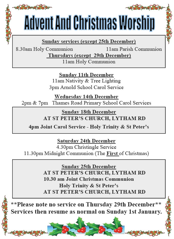 Christmas Services