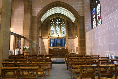 The Burgess Memorial Lady Chapel.