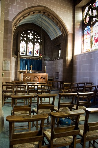 The Burgess Memorial Chapel pictured in 2005