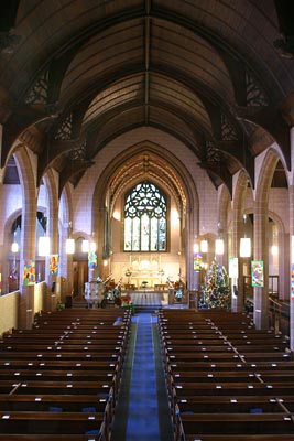 The Church viewed from the Gallery.