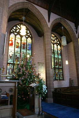 The Grade II listed South Transcept Windows.